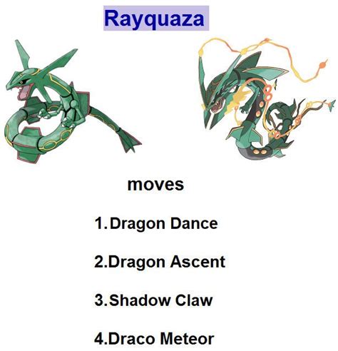 best moves for rayquaza.
